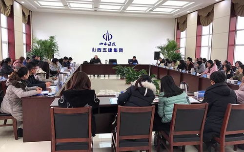 山西建投五建集團公司召開2018年首次人力資源工作會議