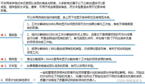 項目人力資源管理