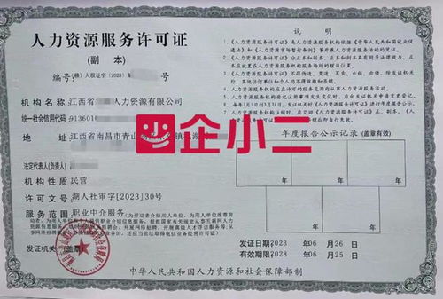 南昌注冊人力資源公司,需要滿足哪些條件