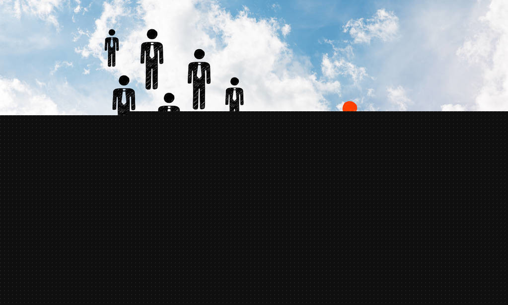 商人在房子頂上